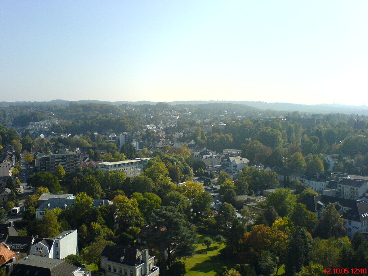 Blick über Bergisch Gladbach