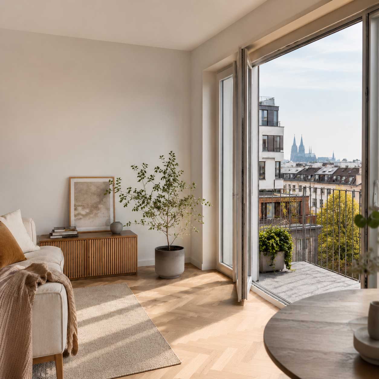 Bild einer Wohnung in Köln zum Thema: Immobilienmakler für Oberberg und Köln